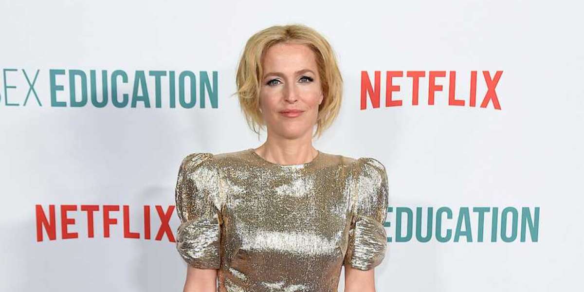Gillian Anderson - Netflix Collaboration Evolution
