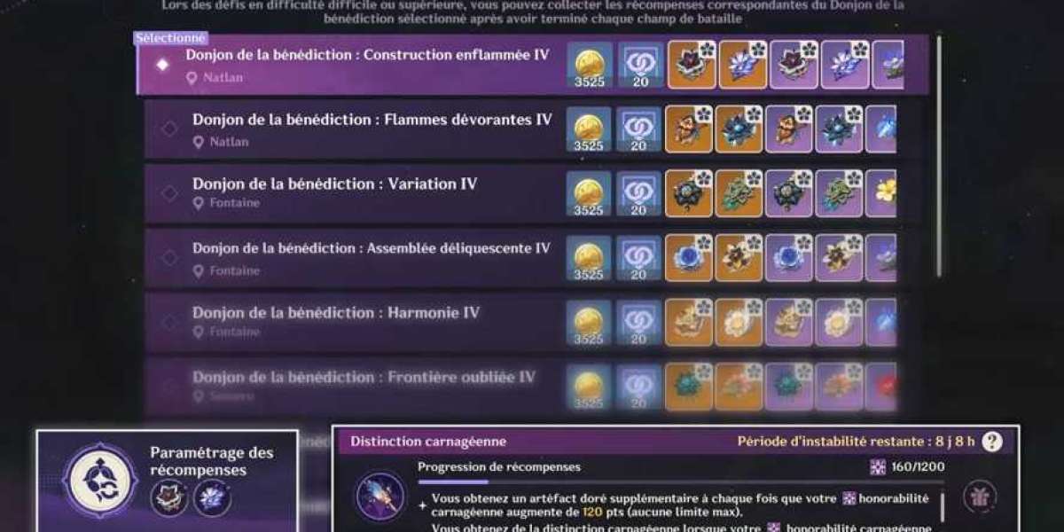 Carnage Chtonien Genshin Impact : Guide et Récompenses