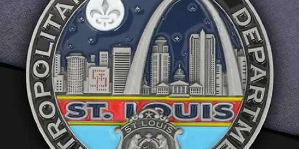 St. Louis Police Department Cityscape Coin: Honoring Service & Pride