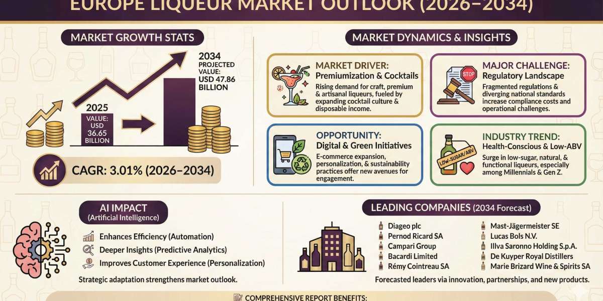 Europe Liqueur Market Key Insights and Industry Outlook 2034