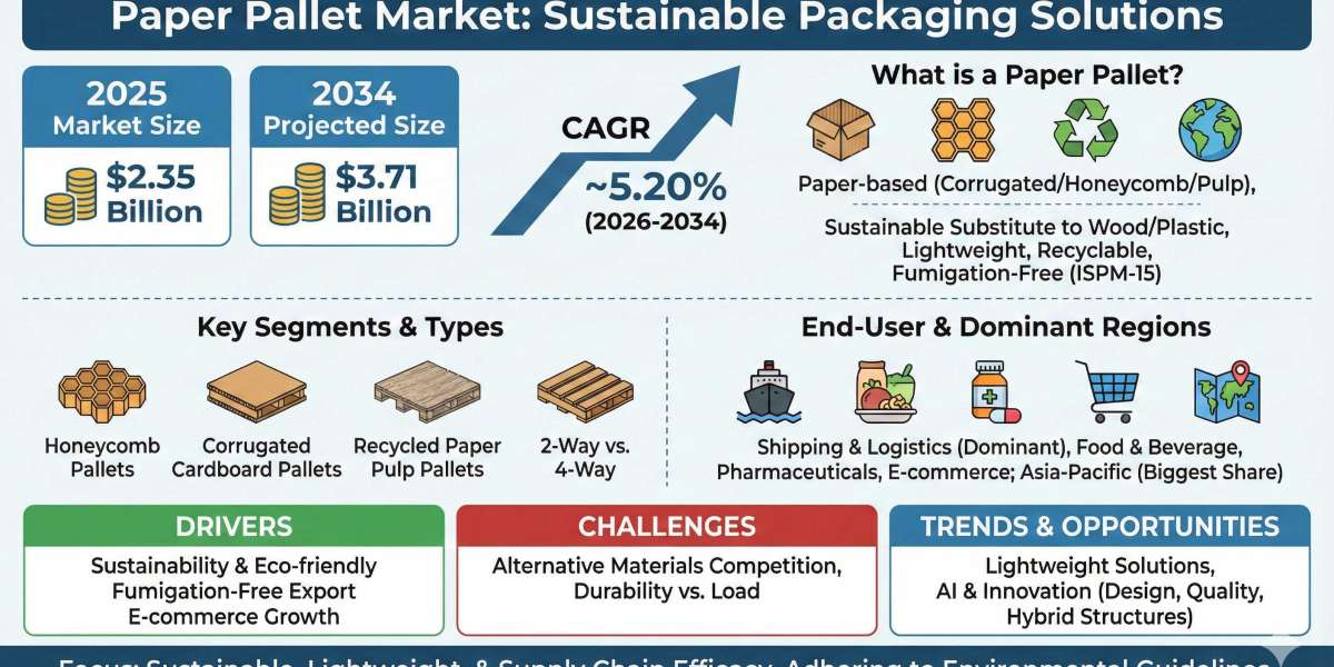 Paper Pallet Market Growth Insights and Future Opportunities 2034