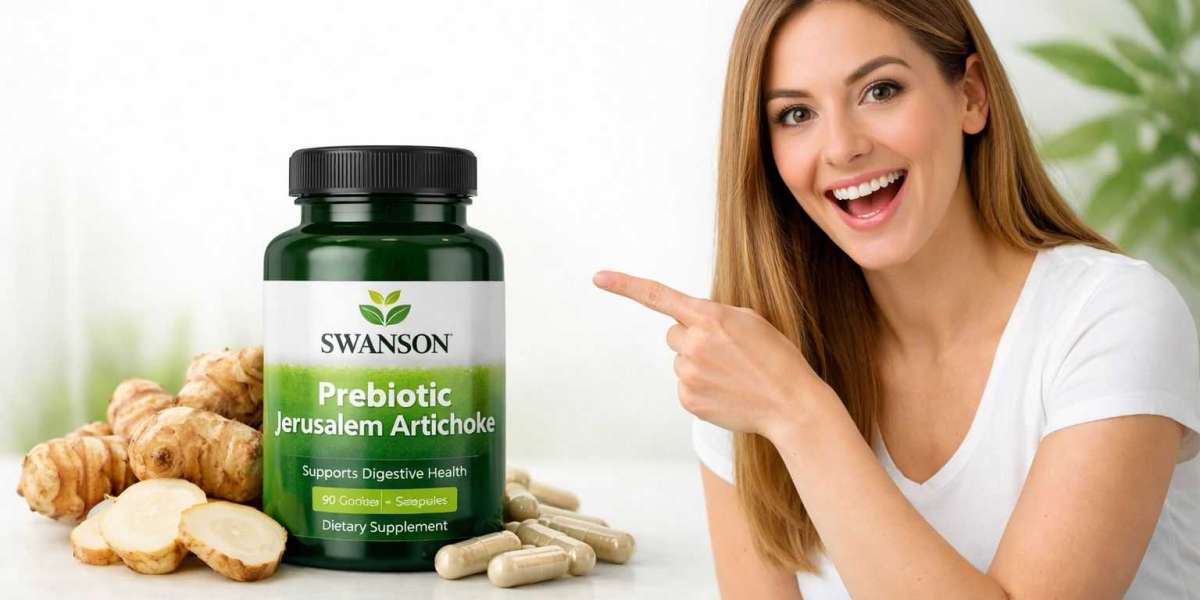 Swanson Prebiotic Jerusalem Artichoke – Natural Digestive Support Supplement
