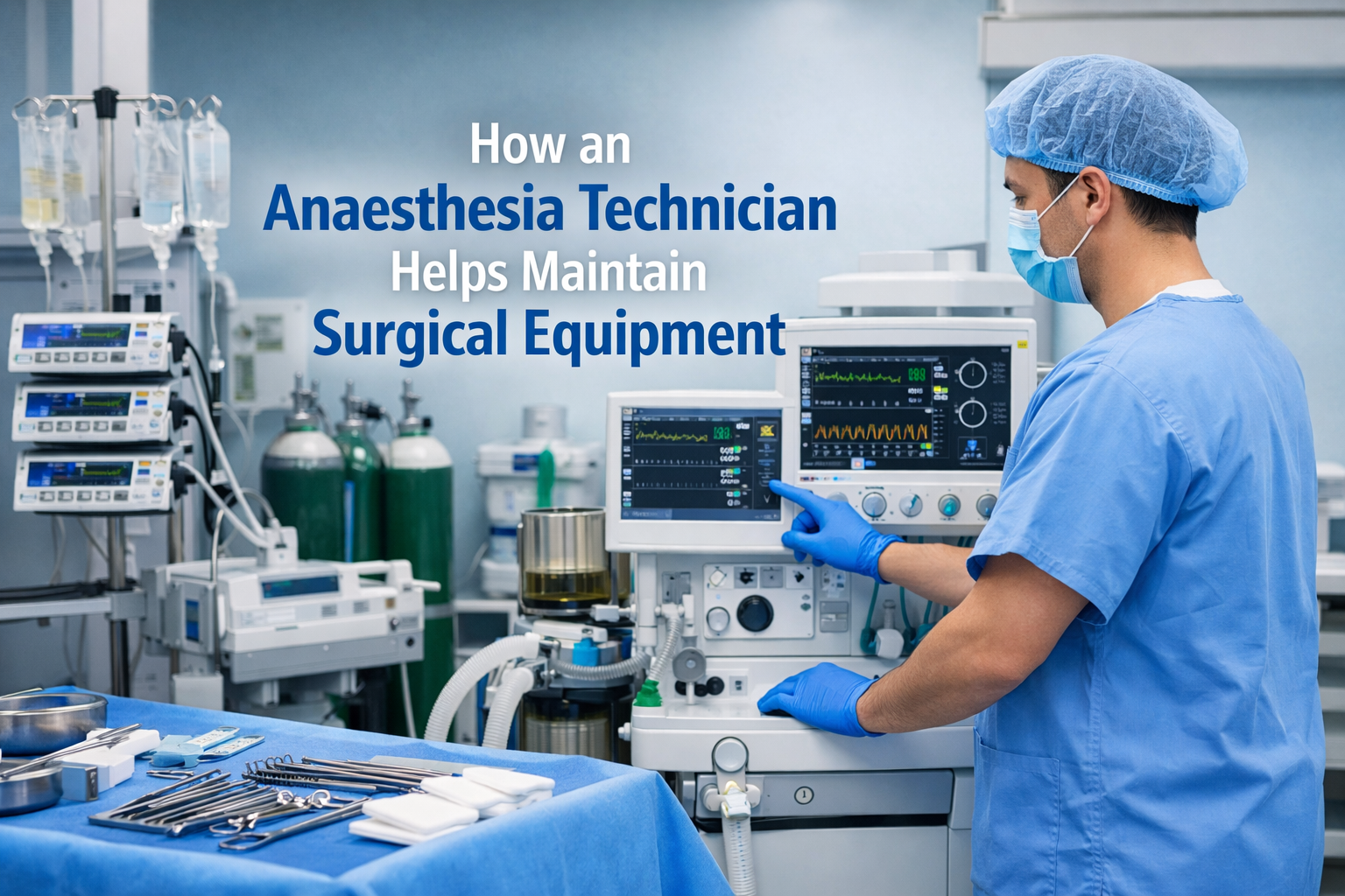 How an Anaesthesia Technician Helps Maintain Surgical Equipment