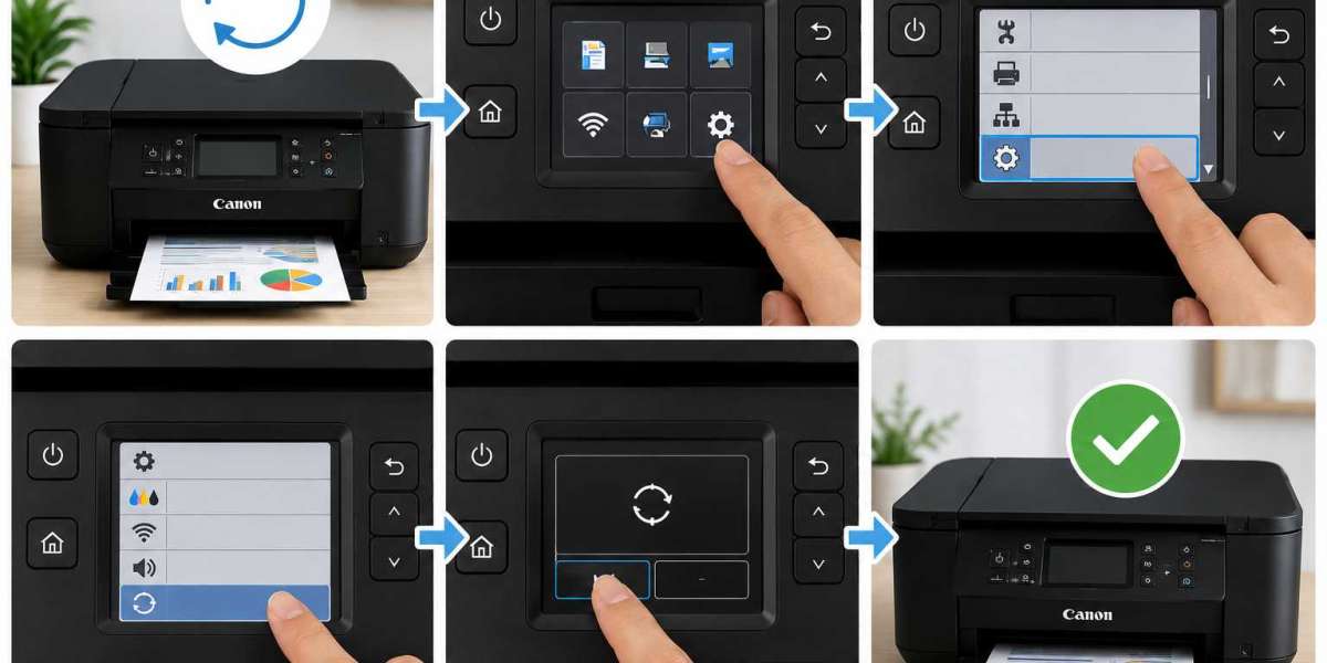 How to Reset Canon Printer Step by Step?