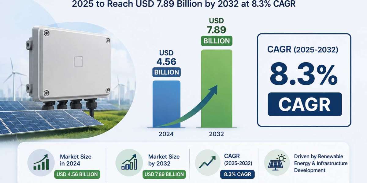 Junction Box Market 2025 to Reach USD 7.89 Billion by 2032 at 8.3% CAGR