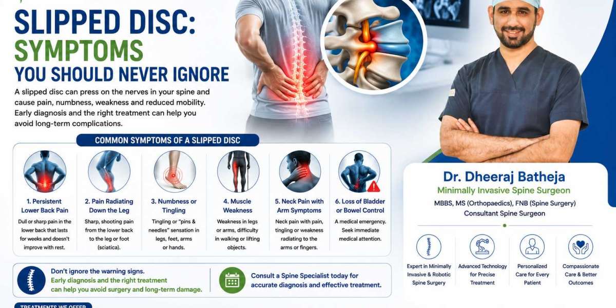 Slipped Disc: Symptoms You Should Never Ignore