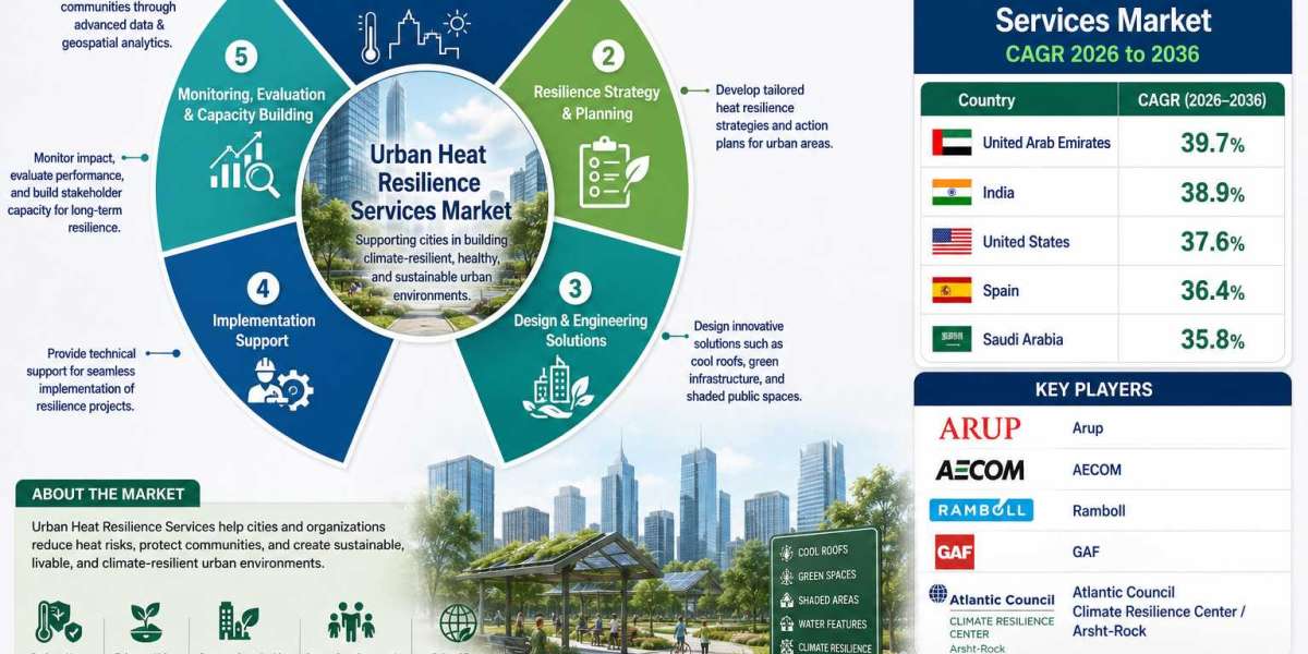 Urban Heat Resilience Services Market to Reach USD 30.0 Billion by 2036 with Increasing Demand for Urban Climate Adaptat