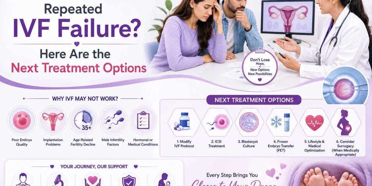Repeated IVF Failure? Here Are the Next Treatment Options