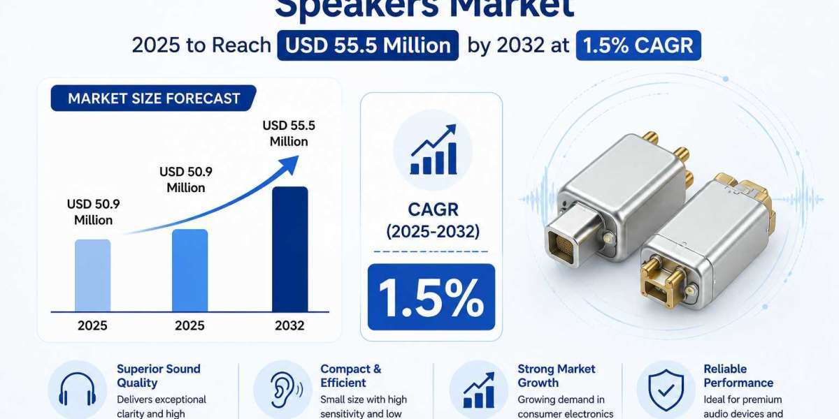 Balanced-Armature Magnetic Speakers Market 2025 to Reach USD 55.5 Million by 2032 at 1.5% CAGR