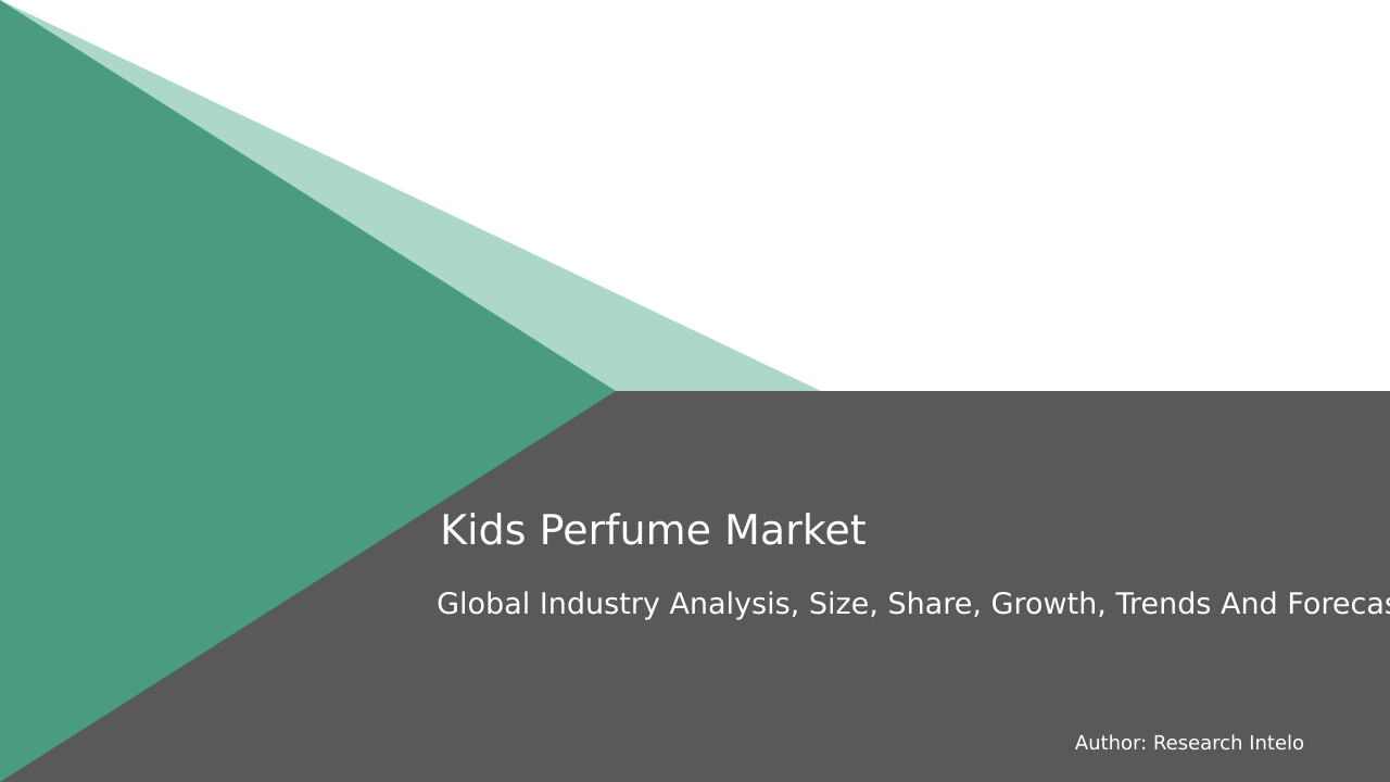 Kids Perfume Market Research Report 2033