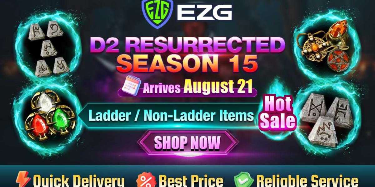 Get Prepared for D2R Ladder S15: Buy Runes & More Cheap Items on EZG.com