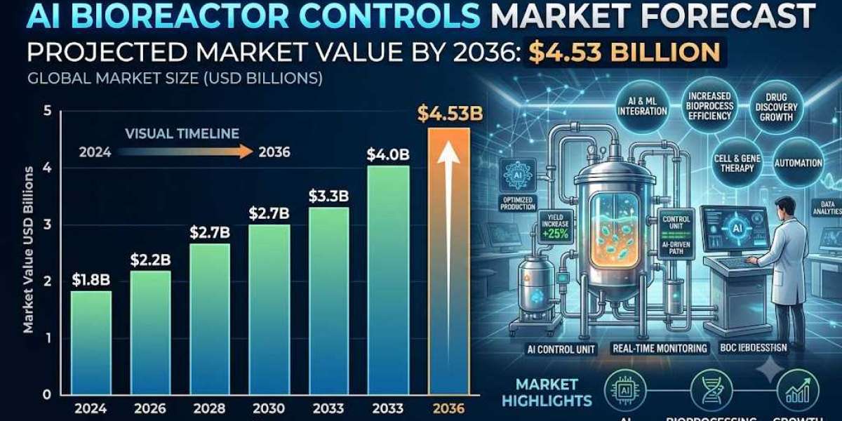 AI Bioreactor Controls Market Forecast to Reach $4.53B by 2036
