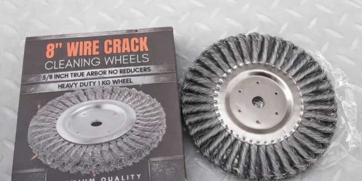 Little Wonder Wire Wheels for Crack Cleaning
