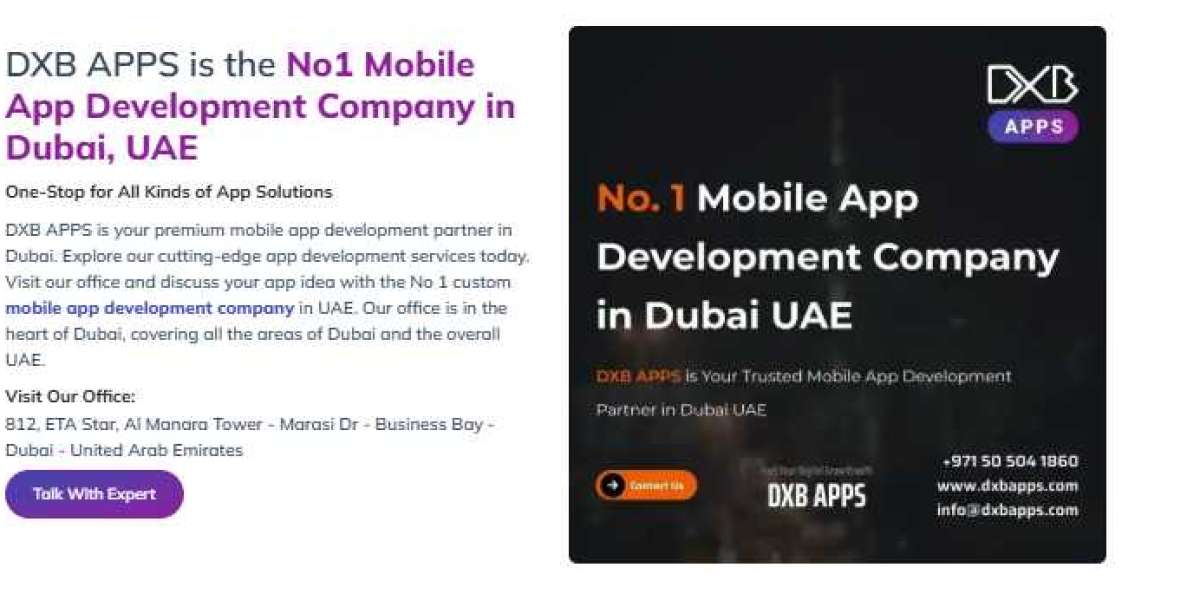 DXB APPS: Mobile App Development Company Services For Creating User-Focused Mobile Experiences
