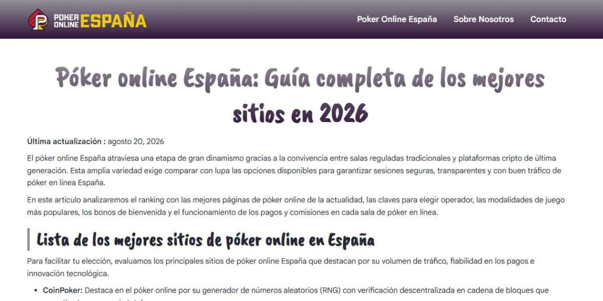 Poker Online Dinero Real España: Guía para una Experiencia Segura y Responsable