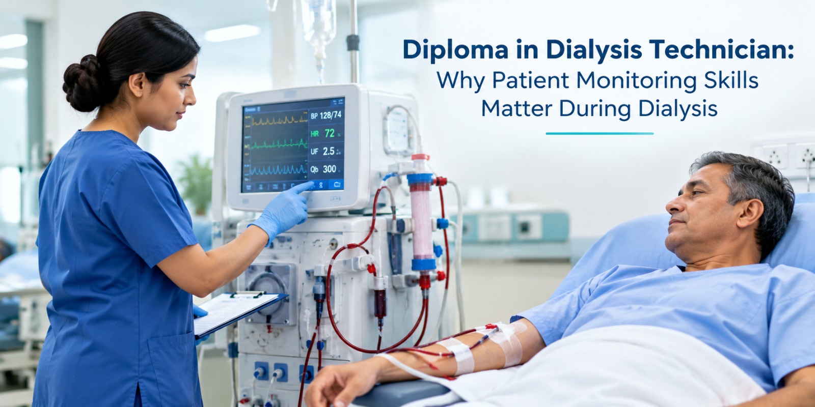 Diploma in Dialysis Technician: Why Patient Monitoring Skills Matter During Dialysis